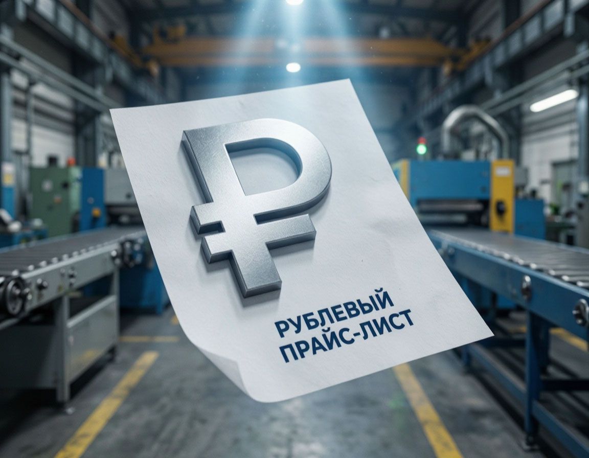 Наш завод переходит на рублевый прайс-лист!