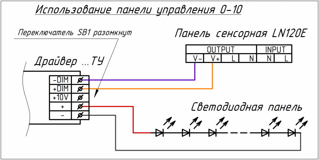 Схема подключения панели LN120E к драйверу.png