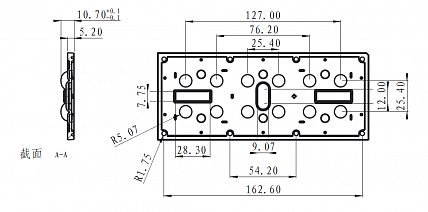 Вторичная оптика DK173-12H1-90deg (2x6-Dk 90deg) с уплотнителем